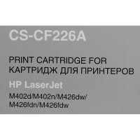 Картридж лазерный CS-CF226A CF226A черный (3100стр.) для HP LJ M402d/M402n/M426dw/M426fdn/M426fdw Cactus 350007