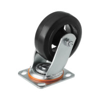 Колесо большегрузное поворотное SCd 55 125 мм обрезиненное (N) TOR 1024157