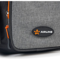 Сумка-холодильник Airline PRO 18 л, 34х28х19.5 см, черный/серый ADCB002