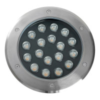 Светодиодный тротуарный (грунтовый) светильник FERON SP2804 20W 3000K AC12V IP67 48348