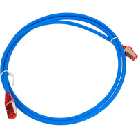 Экранированный патч-корд Hyperline F/UTP PC-LPM-STP-RJ45-RJ45-C5e-1.5M-LSZH-BL Cat.5е (100% Fluke Component Tested), LSZH, 1.5 м, синий 230091