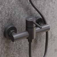Смеситель для душа Damixa Scandinavian Pure чёрный 362000300