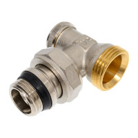 Настроечный угловой клапан MVI с самоуплотняющимся кольцом 1/2" под евроконус TR.115.04