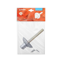 Поворотная ручка FUARO BKW8x75.R.AR54 PLASTIC (BKW8 AR) CP-8 хром 42025