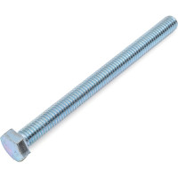 Болт ЦКИ DIN933 М6x75, 8.8, цинк, SW10, аналог ГОСТ 7798-70, 25 шт. 28687