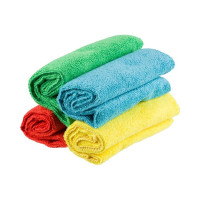 Хозяйственные салфетки Luscan микрофибра 40x40 см 220 гкв.м 4 штуки в упаковке 1604401