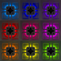 Умная люстра Citilux Паркер Смарт RGB Белая CL225A250E