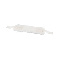 Насадка МОП Luscan Economy плоская, микрофибра, 40x11 см, белая 1016069