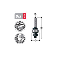 Державка с подшипником для фрез хв-к 8 мм WOODWORK 922.0001.08