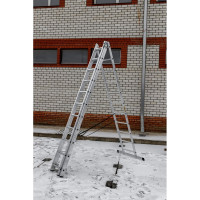 Трехсекционная раскладная лестница НАШ 3x7 111307