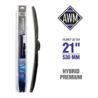 Щетка стеклоочистителя гибридная Премиум 530 мм AWM 410000061