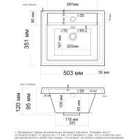 Раковина Madera Alice 50 4627173210294