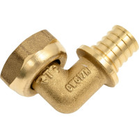 Аксиальный угольник RTP с накидной гайкой d16x1/2 34855