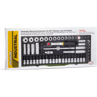 Компактный набор с трещоткой Proxxon 3/8", 65 поз. 23112