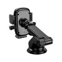 Держатель в автомобиль Borofone bh60 dainty зажим, на панель, черный 0L-00054457
