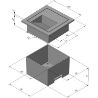Светодиодная подсветка Светкомплект 8074 3w, bk, 4100k 8074BK4K