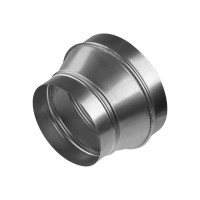 Переход для воздуховодов 125/160 мм, оцинкованная сталь 0.55 мм Diaflex УФ-01004958