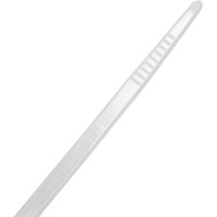 Нейлоновый хомут НЗЭТК 3.6х200 мм, белый 99645