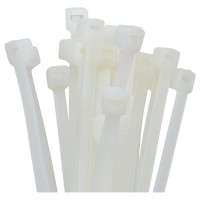 Нейлоновый хомут НЗЭТК 3.6х300 мм, белый 99649