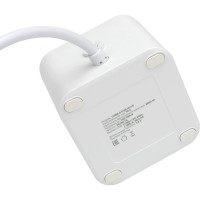 Сетевой фильтр Cablexpert cube, 3р, 10а, 1xtype-c pd, 3xusb, 1.5м, ур.защиты 4+, белый, коробка, CUBE-3-CU3-W-1.5