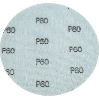 Диск абразивный с липучкой DTC-Film (green) 150 мм, 0 отверстий, P60, 5 шт BRUSHTEX 150G0-60