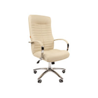 Офисное кресло CHAIRMAN 480 экокожа Terra 101 бежевый N 00-07117600