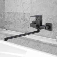 Смеситель для ванны Wesnaart narcis, черный NAR06-320BL-25221