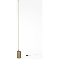 Напольный светильник (торшер) MAYTONI flow led 25w металл латунь MOD147FL-L20BSK1
