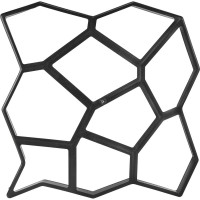 Форма для изготовления садовой дорожки Sunstep 50x50x6см 69-002