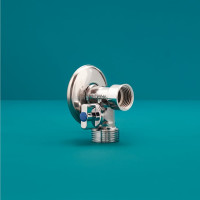 Шаровой кран РМС люкс 15-15x20x15 для подключения сантехприборов РМС 15-15х20х15