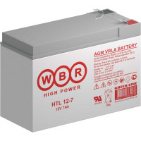Аккумуляторная батарея WBR HTL12-7 12В, 7 Ач УТ-00000281