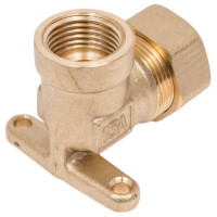 Муфта KOFULSO угловая, труба-внутренняя резьба, с креплением BL15AW