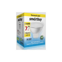 Светодиодная лампа Smartbuy LED Gu5,3-07W/3000 SBL-GU5_3-07-30K-N