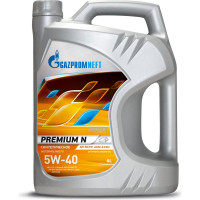 Масло GAZPROMNEFT Premium N 5W-40 5 л 2389907667
