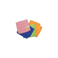 Салфетки для уборки 4 шт ЛЮБАША, 25 x 25 см, микрофибра 603936