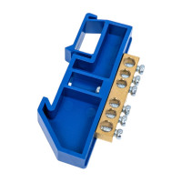 Нулевая шина TDM N с изолятором на DIN-рейку 6x9мм 6 групп SQ0801-0126