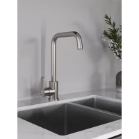 Cмеситель для кухни ORANGE Steel никель M99-006ni