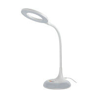 Светодиодный настольный светильник General Lighting Systems 8Вт, 530лм, 2800-6500К, белый свет, RGB-подсветка, сенсорный, белый GLTL-024-8 800024