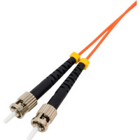 Оптический патч-корд TopLAN дуплексный, MM 50/125, 15 м, DPC-TOP-OM2-SC/P-ST/P-15