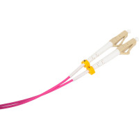 Оптический патч-корд TopLAN дуплексный, MM 50/125, 1 м, DPC-TOP-OM4-LC/P-SC/P-1.0