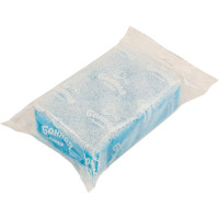 Поролоновая губка с массажным слоем БАННАЯ ЛИНИЯ Прямоугольник 140х90х50 мм 11-643