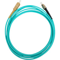 Оптический патч-корд TopLAN симплексный, MM 50/125, 3 м, PC-TOP-OM3-FC/P-SC/P-3.0