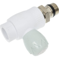 Кран шаровой для радиатора Blue Ocean полипропиленовый, прямой - 25х3/4 PPRF/PPR/SBVH-1(W)-25x3/4"