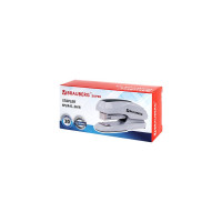 Степлер BRAUBERG Super №24/6, 26/6, до 30 листов, серый 229089