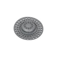 Ситечко ORIO для раковины, мойки, ванны серое А-6678-2