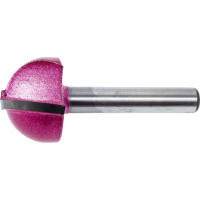 Фреза пазовая полукруг (чаша) PROFESSIONAL 22x14x46 мм, ц/х 6 мм, R=11 мм PROCUT A1305