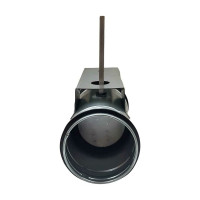Заслонка регулирующая круглая TKD100-02DN/230V 100 мм с реверсивным электроприводом 2Нм, 220В, управление открыто/закрыто TECHNO 550101