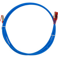 Экранированный патч-корд Hyperline F/UTP PC-LPM-STP-RJ45-RJ45-C5e-1.5M-LSZH-BL Cat.5е (100% Fluke Component Tested), LSZH, 1.5 м, синий 230091