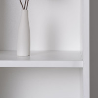 Стеллаж Гуд ЛАКК СИРИУС 5 полок, 78x34x190 см, белый 2.02.07.120.1