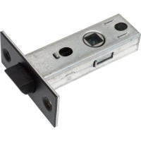 Межкомнатная защелка PUERTO пластиковый язычок, черный B2B L 5-45 plastic Black